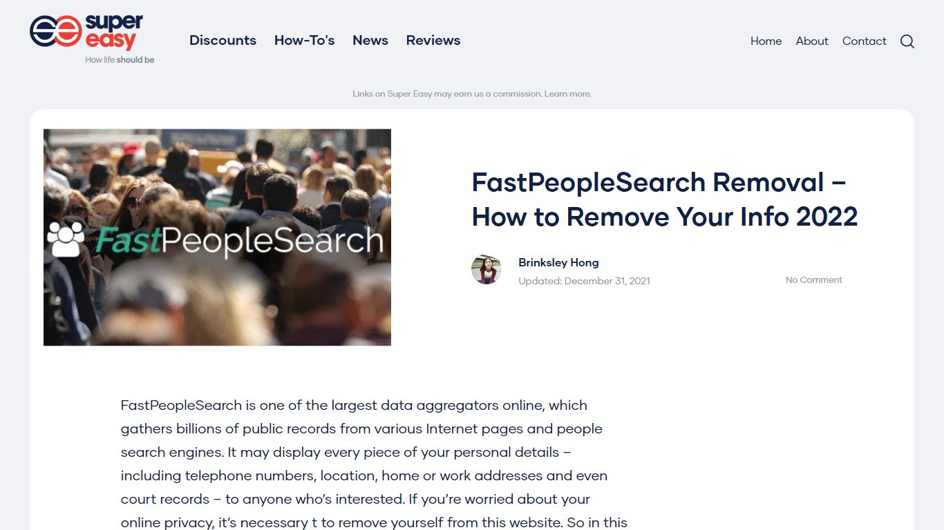FastPeopleSearch Removal – How to Remove Your Info 2022